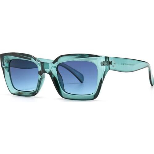 2020 Fashion Square Sunglasses Women Designer Luxury Brand Women Man Big Frame Sun Glasses Classic Vintage UV400 Outdoor Driving