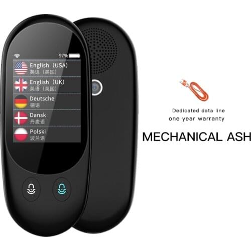 Smart Instant Voice Photo Scanning Translator 2.4 Inch Touch Screen Wifi Support Offline Portable Multi-language Translation