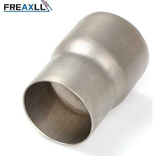 Universal 61mm-51mmMotorcycle Modified exhaust Muffler pipe Adapter Reducer Connector Pipe Tube For yamaha YZF R6