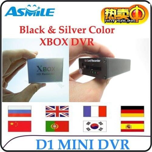 Motion detection DVR, scheduled recording SD DVR,support 32GB sd memory, support 1 channel A/V input and output