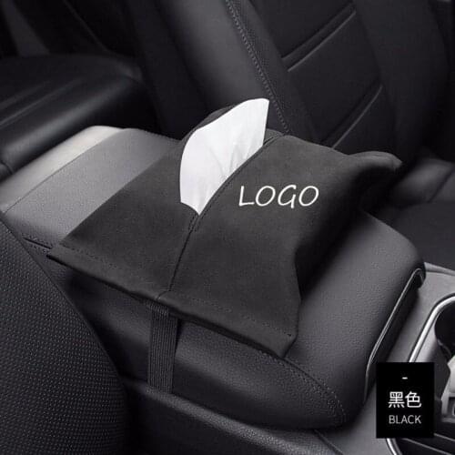 1 Pcs Car Tissue Box Towel Sets Car Sun Visor Tissue Box Holder Auto Interior Storage Decoration for kia Car Accessories