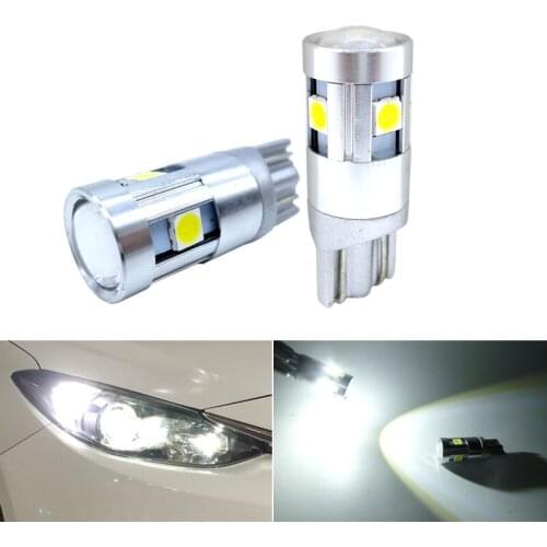 2x LED T10 LED Canbus W5W Car Interior Lights for Volkswagen Polo Golf 4 5 6 7 GTI Passat B6 B5 JETTA MK5 MK6 CC Touareg
