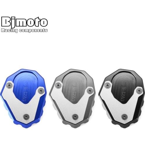 Motorcycle Side Stand Kickstand Enlarge Extension Foot Pad CNC Aluminum For BMW R1200GS LC ADV R 1200 GS R1200 GS 2013-2019