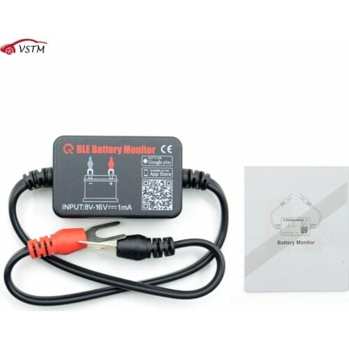 Car Batter Tester Bluetooth BM2 Battery Monitor 12V Battery Analyzer Charging Cranking Test for Android IOS Phone