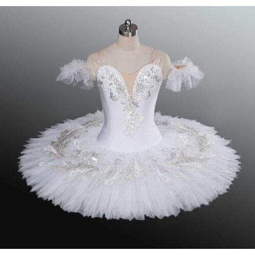 White Swan Lake Professional Ballet Tutu For Child Kids Adult Women Ballerina Party Dance Costumes Ballet Tutu Balett Dress Girl