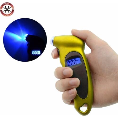 Hot Selling Digital Tire Pressure Gauge Meter Manometer Barometers Tester Digital LCD Tyre Air For Auto Car tools