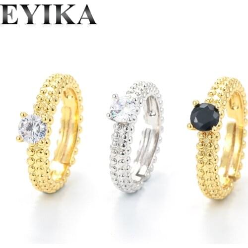 EYIKA Rings With Diamonds