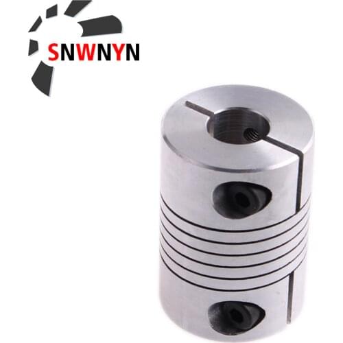 D30L42 Flexible Coupling CNC Stepper Motor Coupler Connector 5/6/8/9.5/10/12/14/15mm Motor Flexible Couplers For Screw Driving