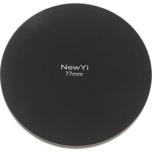 Metal Camera Lens Filter Protection Case Box Dust-proof Protector , 6 Pieces Lenses Cap for DSLR/SLR Cameras