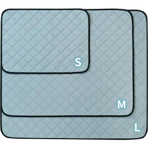 Washable Dog Pet Diaper Mat Urine Absorbent Non-slip Puppy Pee Pads Waterproof Reusable Training Pad Dog Car Seat Cover