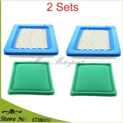 Air Filter Set For HONDA 17211-ZL8-000, 17211-ZL8-003 BRIGGS & STRATTON 112200 12A800-12T899 92200 128700-129799 Toro 119-1909