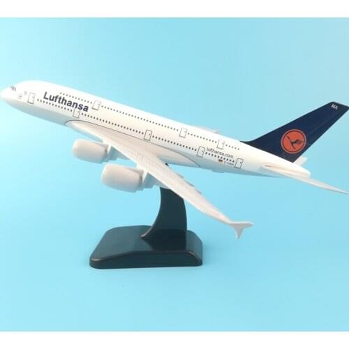 German Air Lufthansa Airways Boeing 747 20cm Metal Alloy Plane Model B747 400 Airlines Airplane Model w Stand Aircraft Gift Toys
