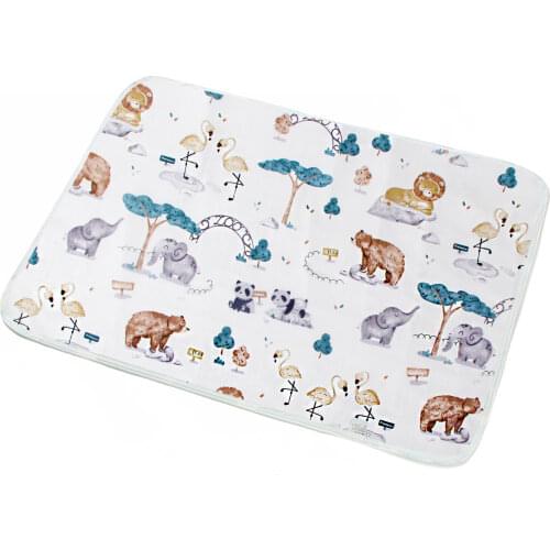 Diaper Changing Pad Cover Baby Nappy Change Mat for Newborn Infant Toddler Boy Girl Portable Waterproof Stroller Sheet