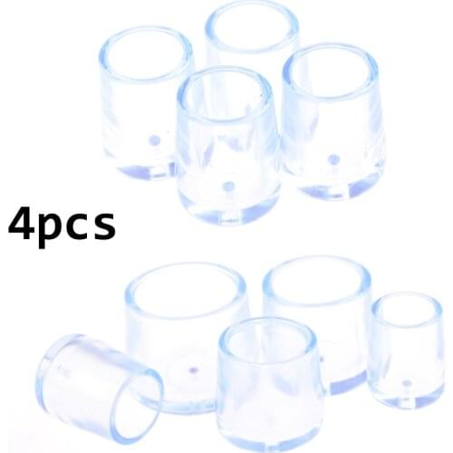 Diameter 12mm- 25.5 Mm 4x Rubber Furniture Table Chair Leg Floor Feet Cap Cover Protectors Round Internal