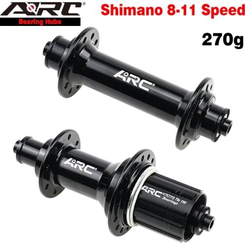 ARC 270g Road Bike Hub Sealed Bearing Hub CNC Front Hub 20 Hole Rear Hub 24 Hole V Brake Bicycle Components Road Hub Bike Parts