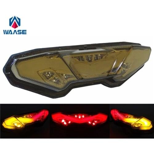 Waase For Yamaha Tracer 900 GT 2018 2019 2020 Rear Tail Light Brake Turn Signals Integrated LED Light
