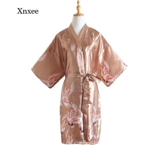 Xnxee Women's Silk Robes