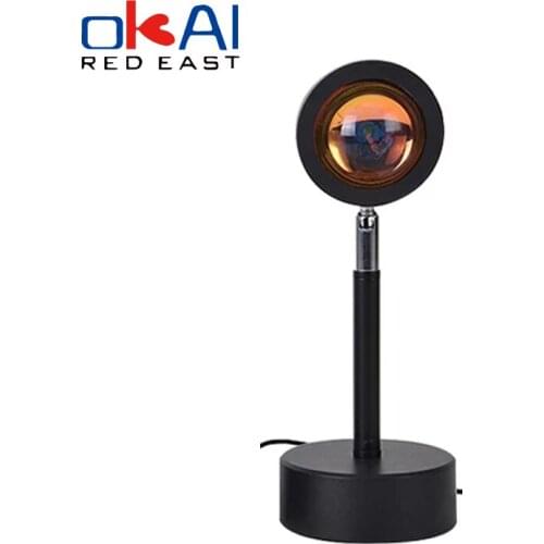 LED sunset lamp Projection Night Light for Kids Adults Lights Room Decor