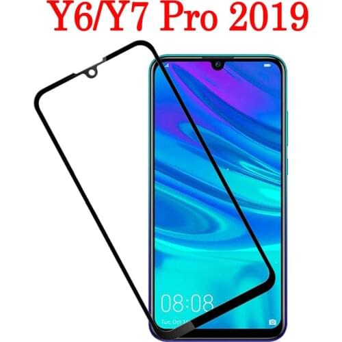 Y6 Pro Protect Glass on For Huawei Y 6 7 Y7 Pro 2019 7Y 6Y Y6Pro Y7Pro Protective Screen Protector armored sheet Tempered Glas