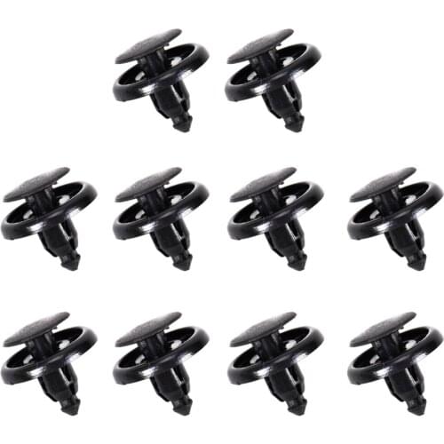 CITALL 10Pcs Nylon Front Fender Liner Clip Hood Bumper Retainer OEM: 90467-07166 for Toyota Avalon Corolla Prius Lexus Scion xA