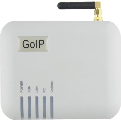 Free Shipping! VOIP gateway GoIP-1 VoIP Gateway Retransmit GSM Caller ID to VoIP terminal