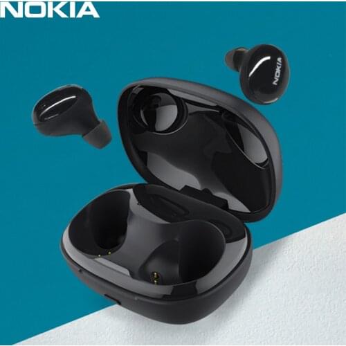Nokia TWS-411 TWS-411W Bluetooth 5.1 Headphones Wireless Earphone Noise Reduction Headset HIFI Stereo Wireless Charging Earbuds