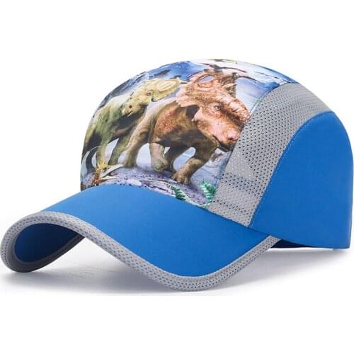 Kids Colorful Lightweight Mesh Cooling Baseball Hat Airy Mesh Sunscreen Cap For Summer Boys And Girls