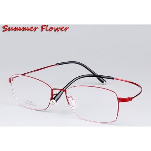 Chashma Brand Eye Glasses Women B Titanium Glasses Luxury Top Quality Frames Myopia Glasses Frame Light Eyeglasses for Female