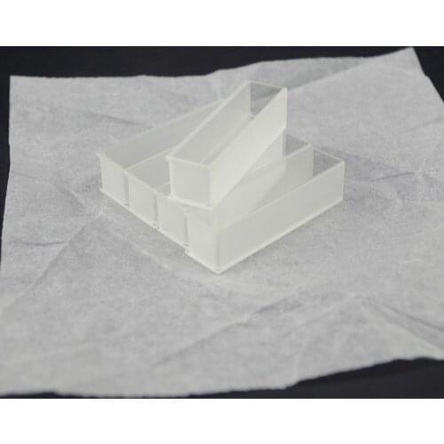 Cuvettes 751 optical glass 10mm cell cuvette each bid for 10pcs