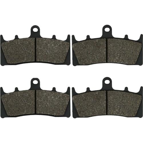 Cyleto Motorcycle Front Brake Pads for SUZUKI GSX 1300 GSX1300 Hayabusa 1300 1999-2007 GSX 1400 GSX1400 2001-2007