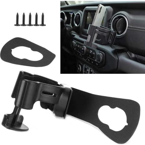 Mobile Phone Holder Water Drink Cup Stand Bracket Replacement for Jeep Wrangler JL JLU JK