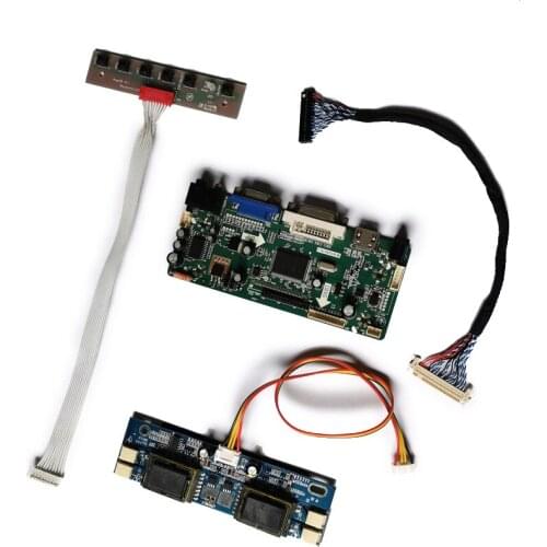 Screen For M201P1-L01/M201P1-L03 VGA+DVI 30-Pin M.NT68676 display controller drive board DIY kit 1400*1050 LVDS 4CCFL