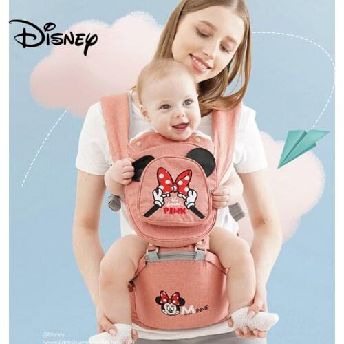 Disney Baby Carrier Ergonomic Toddler Backpack Hipseat For Newborn Baby Backpacks Kangaroos Breathable Front Facing Carriers