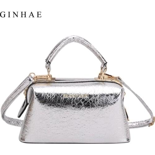 GINHAE Women's Gold Bags