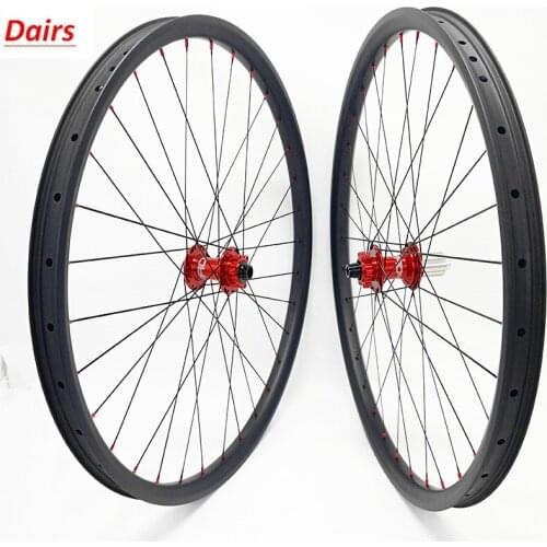 Carbon mtb disc wheels 27.5er tubeless mtb wheelset AM XC 37x24mm symmetry carbon wheels hope 4 boost 110x15 148x12 CN424
