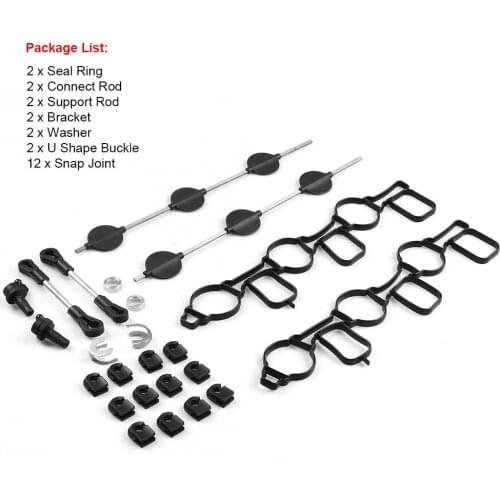 1 Set Intake Manifold Swild Flaps 059129712 for Audi A4 A5 A6 A8 Q5 Q7 VW TOUAREG Phaeton 2.7 3.0TDI GASKET KIT 059129711