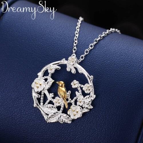 Korean New Charm Bird Necklaces Pendants For Women Statement Jewelry Choker Necklaces Bijoux Kolye