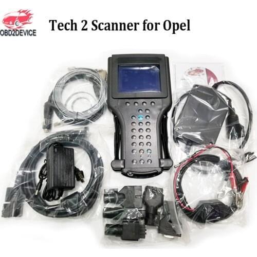Top Tech 2 For SAAB OBD2 Scanner+32MB Software Memory Card Tech2 for Opel/SAAB/G. M/HOLDEN/S UZUKI/I SUZU Car Diagnostic tool