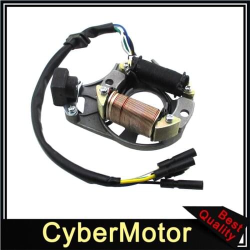 Magneto Stator Plate Chinese 50cc 70cc 90cc 110cc 125cc Air Cooled 4 Stroke Electric Start Engine ATV Quad Go Kart Pit Dirt Bike