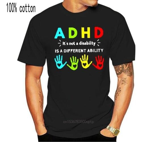 Men tshirt ADHD Awareness T shirt - Mens T-Shirt women T-Shirt tees top