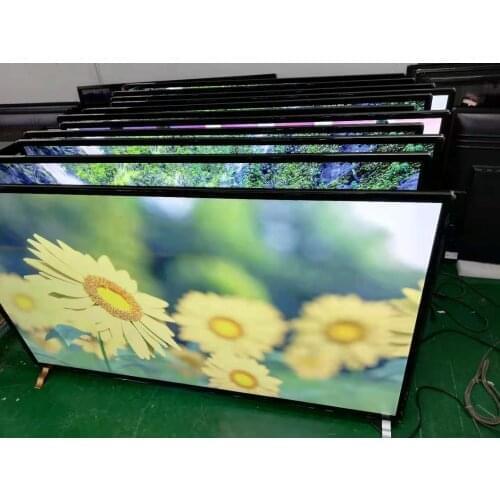HD 27/43/46/55/60/65/70/75/84/98/100/110 INCH LCD monitor wall panel LED monitor, HDMI VGA USB,default 27 inches 220V monitor