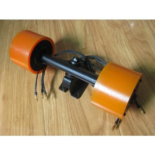 Full curved magnets 24 teeth 28 poles dual hub motors kit for DIY electric skateboard longboard