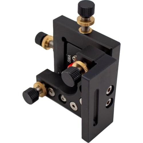 Precision Fiber Coupler Manual Fiber 4D Translation Stage Horizontal Adjustment ±2mm, Tilt Adjustment ±4 Degrees FC/SMA905