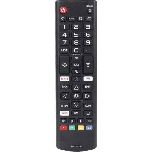 Remote Controller with NETFLIX Prime Video Apps for LG 2019 Smart TV AKB75675301 AKB75095308 AKB75675311