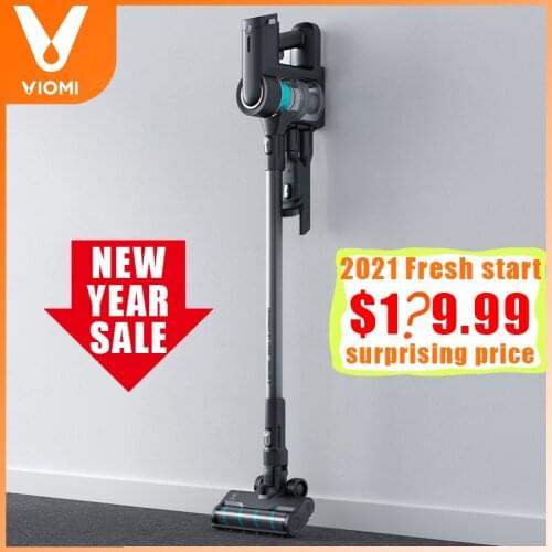 XiaoMi YouPin Wireless Handheld Vacuum Cleaner 400W 23000Pa Household Cyclone Dust Collector Carpet Vacuum Cleaner with LED Ligh