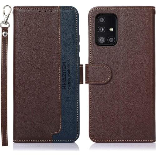 A22 A32 A72 4G 2021 Luxury Case Leather 360 Protect RFID Texture Book Shell for Samsung Galaxy A52 Case A 52 72 A 22 A82 5G Etui