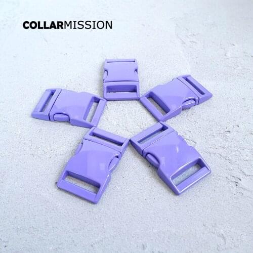Retailing violet metal buckle quick side release for garment dog accessories 25mm sewing DIY dog collar accessory CCK25V