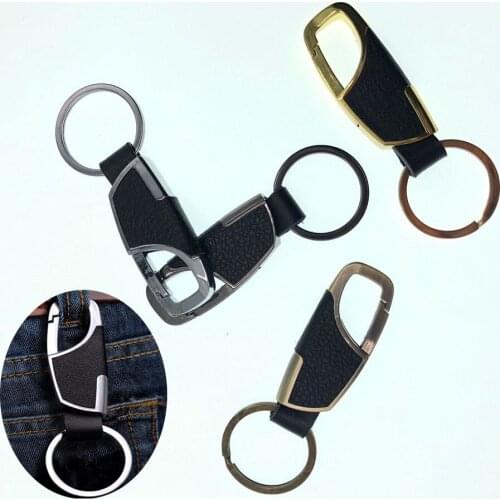 Car Metal Keychain Key Ring For SSANGYONG Chairman Rexton Kyron Rodius Actyon korando Tivolan