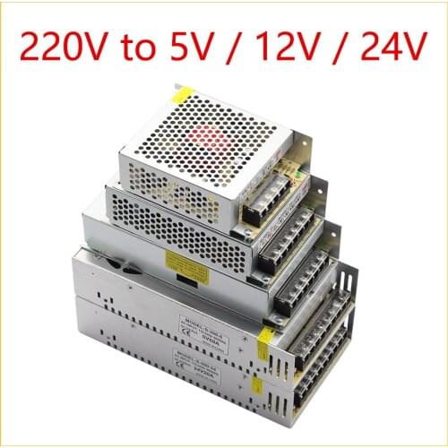 Switching Power Supply Light Transformer Power Supply Adapter LED TV Driver Board 220V to 5V / 12V / 24V AC Driver Power Strip