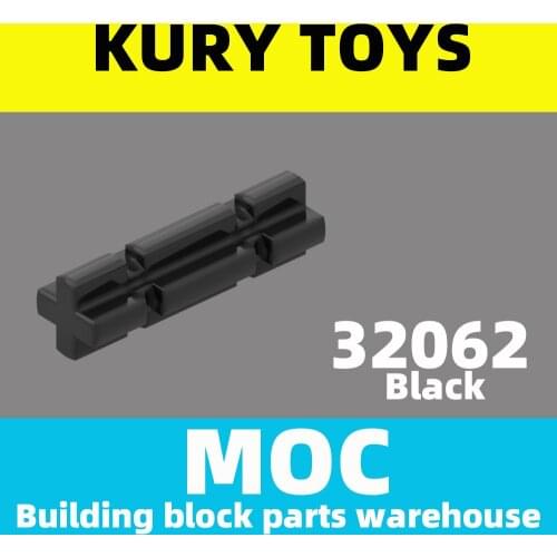 Kury Toys DIY MOC For 32062 100pcs Building block parts For Technic, Axle 2 Notched For toy brick